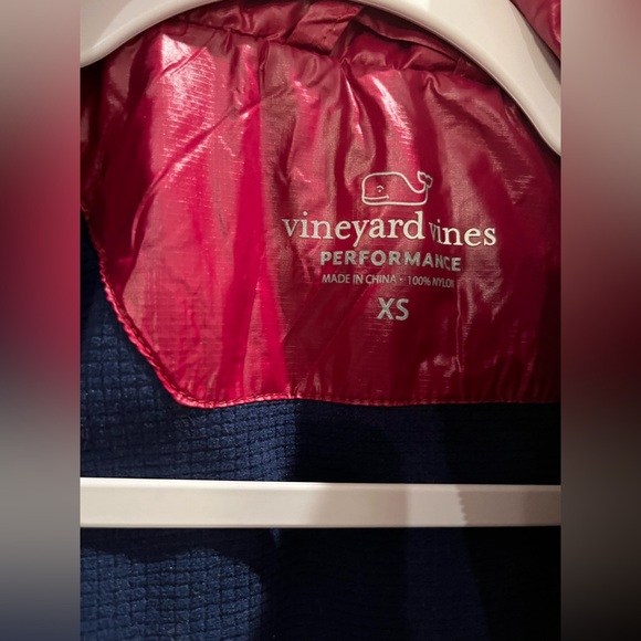 Vineyards Vines Performance - Fuscia & Blue - Nylon Puffer Vest - Size XS - Picture 7 of 11